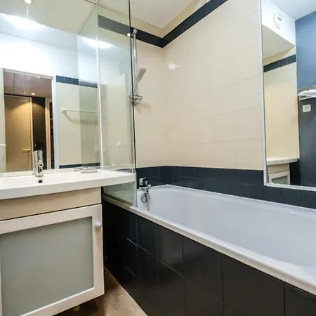 Апартаменты Bright New Studio With Balcony And Parking